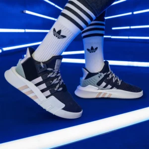 Adidas Official Authentic New Season EQT Women's Retro Sports Casual Shoes EE5044 - Image 3