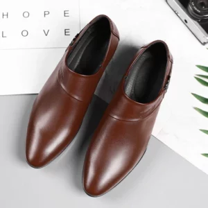 Oxfords Leather Shoes for Men Luxury Big Size 38-50 Men Dress Shoes Business Party Wedding Office Work Shoe 2025 New Men Loafers - Image 8