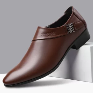 Oxfords Leather Shoes for Men Luxury Big Size 38-50 Men Dress Shoes Business Party Wedding Office Work Shoe 2025 New Men Loafers - Image 5