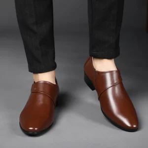 Oxfords Leather Shoes for Men Luxury Big Size 38-50 Men Dress Shoes Business Party Wedding Office Work Shoe 2025 New Men Loafers - Image 3