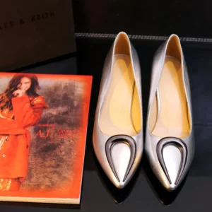 Oxford Shoes For Women Sale Fivecolors Plus Size 34-48 2017 New Fashion High Heels Women Thin Heel Redsilvery Sexy Shoes 023-1 - Image 7