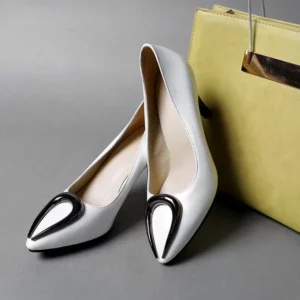 Oxford Shoes For Women Sale Fivecolors Plus Size 34-48 2017 New Fashion High Heels Women Thin Heel Redsilvery Sexy Shoes 023-1 - Image 9