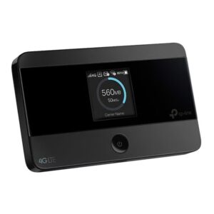 TP-LINK M7350 4G LTE 150Mbps Mobile Wi-Fi with Screen Display, Mobile Hot Spot, Plug and Play, Up to 10 devices, Works with all SIM Cards, 8 Hours Long Lasting Battery Black - Image 4