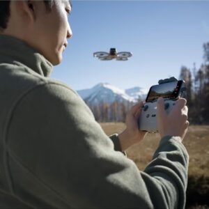 dji Flip Drone 4K UHD Camera for Adults 3-Axis Gimbal Stabilization, 13km Video Transmission, Palm Takeoff, Auto Return, 31-Min Flight Time MOIAT Certified-UAE Version with Official Warranty Support - Image 2
