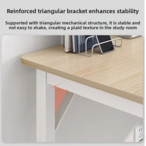 Computer Desktop Desk Home Desk Bedroom Small Simple Rental Student Learning Writing Desk Simple - Image 2