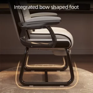 Gaming Recliner Chair Home Office PU Leather High Back Computer Desk Chair With Retractable Footrest Swivel Seat For Dormitory - Image 4