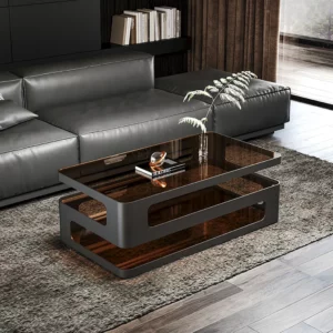 Minimalist Style Coffee Tables Storage Design Space Saving Dining Premium Coffee Table Glamour Unique Tavolino Home Furniture - Image 2