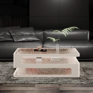 Minimalist Style Coffee Tables Storage Design Space Saving Dining Premium Coffee Table Glamour Unique Tavolino Home Furniture - Image 4