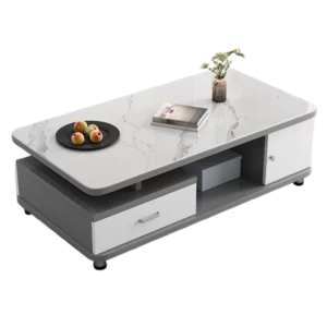 Modern Decoration Coffee Table Wood Storage Drawers Side Table Living Room Standing Moving Kaffee Tische Lounge Suite Furniture - Image 6