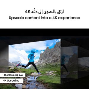 Samsung Smart TV, QLED, Q70D, 55 Inch, 2024, International Version 100% Color Volume with Quantum Dot, 4K AI Upscaling, Tizen OS, Motion Xcelerator 120Hz QA55Q70D Titan Gray - Image 5