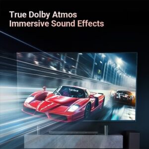 F&D HT-500DA 5.1 CH Dolby Atmos Home Theater Speaker with 8-Inch Wireless Subwoofer, 190W High-Fidelity Power, Built-in 9 Speakers, 3D Surround Sound, 6 EQ Modes, Remote Control, Customized APP and Multiple Input Options,Bluetooth 5.3 - Image 5