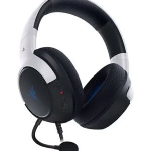 RAZER Kaira X Wired Gaming Headset for Playstation 5 / PS5, PS4, PC, Mac, Mobile: 50mm Drivers - HyperClear Cardioid Mic - Memory Foam Cushions - On-Headset Controls - White & Black - Image 4