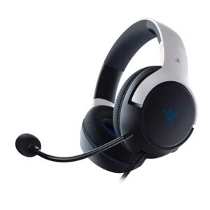 RAZER Kaira X Wired Gaming Headset for Playstation 5 / PS5, PS4, PC, Mac, Mobile: 50mm Drivers - HyperClear Cardioid Mic - Memory Foam Cushions - On-Headset Controls - White & Black - Image 5