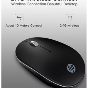 HP S1500 Wireless Mouse Black - Image 4