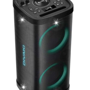 DIVAKI Extra Bass Portable Speaker 800W, 2 Wireless Microphone Built In Reachargable Battery,Bluetooth DT-R800B - Image 3