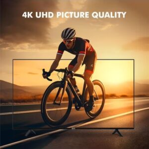 SPJ 75-Inch 4K UHD Android Smart LED TV – Voice Control Remote, Screen Mirroring, Bluetooth, HDMI & USB Ports, Built-in Wi-Fi, Google Play, Bezel-Less Design – Black | 1-Year Warranty - Image 5