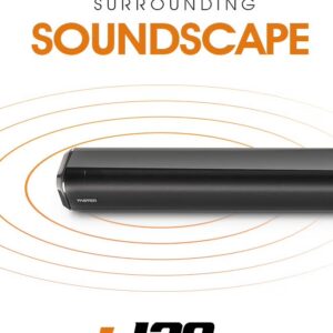 Faster T1000 2.1 CH Home Theater Soundbar Speakers - Wired Subwoofer & Wireless Soundbar Portable Speaker - 120W Powerful Audio Output - Deep and Thrilling Bass, Digital Embedded - Supporting Bluetooth 5.0, HDMI, AUX, USB, Remote, TV ARC, PC - Image 5
