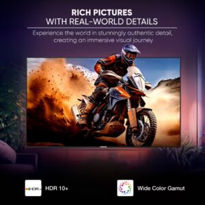 NIKAI 100 Inch Television 4K UHD Google TV, Dolby Vision, HDR10+, 120Hz Motion Rate 2025 100NIKGOOGLE Black - Image 4