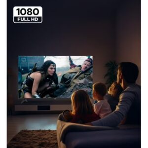 Impex 43 Inch QLED FHD Google TV, Voice Remote, Google Assistant television, Chromecast, HDMIx4, USBx2, DVB T2 S2, A+ Panel, 1GB RAM 8GB ROM, 1920x1080, Slim Design With Wall Mount 2Y Warranty – evoQ 43QLC2 Black - Image 5