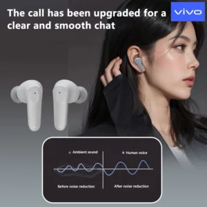 VIVO A98 Wireless Earbuds Bluetooth 5.4 Headphones Noise Cancelling in-ear Waterproof Earphones with Microphone Longbattery life - Image 3