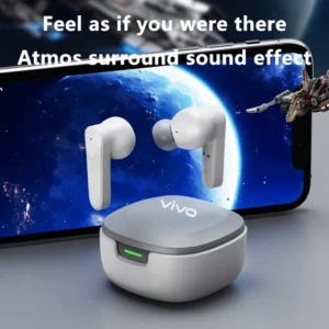 VIVO A98 Wireless Earbuds Bluetooth 5.4 Headphones Noise Cancelling in-ear Waterproof Earphones with Microphone Longbattery life - Image 5