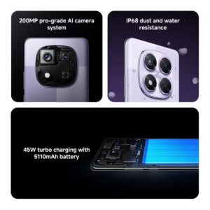 Xiaomi Redmi Note 14 Pro 5G Dual SIM Midnight Black 12GB RAM 256GB - Global Version - Image 7