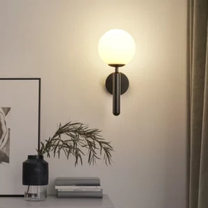 Modern Wall Lamp Simple Living Room Bedroom Wall Mounted Lampshade Iron Material Lighting Fixture - Image 7