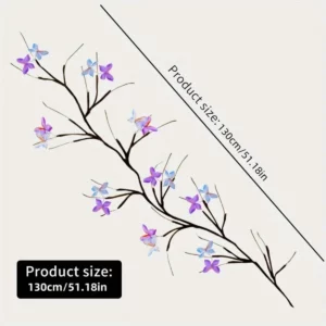 1pc 30LED Enchanted Willow Vine Light With Butterfly USB Powered 8 Lighting Modes Indoor Outdoor Waterproof Vine Lights Suitable - Image 2