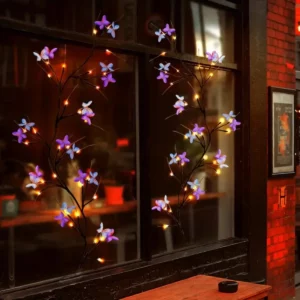 1pc 30LED Enchanted Willow Vine Light With Butterfly USB Powered 8 Lighting Modes Indoor Outdoor Waterproof Vine Lights Suitable - Image 5