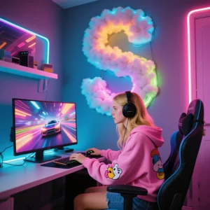 Cloud LED Lamp ,DIY Room Decoration light 3D Color Atmosphere Night Color Changing Lamp for Game Room Party Club - Image 7