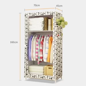 Antioxidant Wardrobe - Wear-Resistant Reinforcement, Thickened High Toughness Closet, Durable Material, Bedroom Storage - Image 6