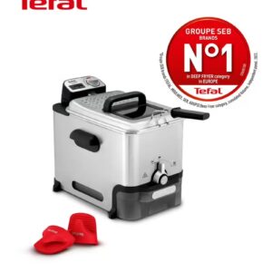 Tefal Oleoclean Pro Deep Fryer | Heatproof Mitts Included 3.5 L 2300 W FR8058G0 silver - Image 5