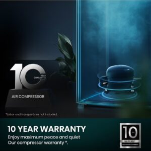 Hisense -780L / 615L Gross & Net Capacity , Premium Flat Door French Refrigerator Pure View Door Series 6.86 TFT Screen with Intelligent Hub Function, Advanced UV Ice & Water Treatment Technology, Anti Bacterial Guard, Connectife, Fresh Choice-RQ9P780TTS1-Black 240 W RQ9P780TTS1 black - Image 2