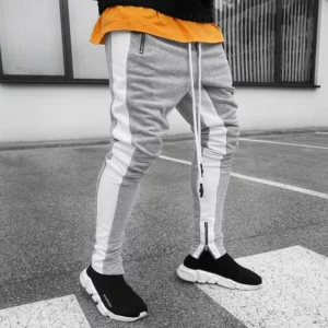 Customizable Mens Joggers Casual Pants Fitness Men Sportswear Tracksuit Bottoms Skinny Sweatpants Trousers Suit Pants - Image 4
