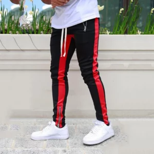 Customizable Mens Joggers Casual Pants Fitness Men Sportswear Tracksuit Bottoms Skinny Sweatpants Trousers Suit Pants - Image 5