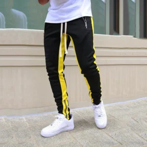 Customizable Mens Joggers Casual Pants Fitness Men Sportswear Tracksuit Bottoms Skinny Sweatpants Trousers Suit Pants - Image 6