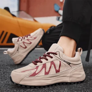 Men's Casual Sneakers Breathable Luxury Trainer Race Shoes Fashion Loafers Running Shoes for Male - Image 2