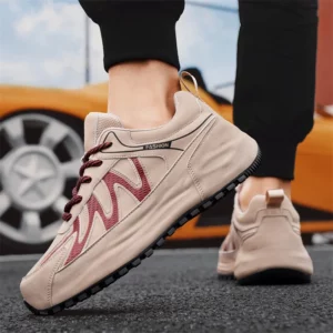 Men's Casual Sneakers Breathable Luxury Trainer Race Shoes Fashion Loafers Running Shoes for Male - Image 3