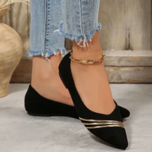 New Fashion Women Comfortable Large Size 36-43 Flat Bottom Slip-On Casual Women's Shoes Wear Daily Footwear - Image 4