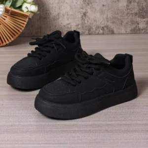 Women's Sneakers 2025 Spring and Autum New Fashion Design Thick-Soled Shoes Versatile Casual Sneakers Женская Обувь - Image 3