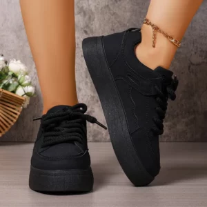 Women's Sneakers 2025 Spring and Autum New Fashion Design Thick-Soled Shoes Versatile Casual Sneakers Женская Обувь - Image 5