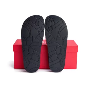 New Women Slides Fashion Letter Print Multi Occasion Versatile Lady Silicone Beach Sandals - Image 6