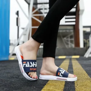 Summer New Big Size Men Slippers Unisex Open Toe Thick Sole Non Slip Breathable Home Slippers Lightweight Outdoor Beach Slippers - Image 3