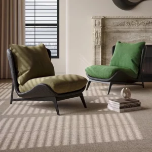 Italian Light Luxury Leisure Lazy Single Chair Designer Simple Small Apartment Living Room Balcony Leisure Single Sofa - Image 3