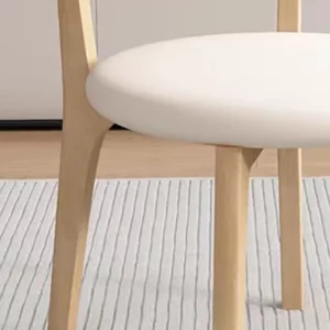 Set Of 2 European Dining Chairs Nordic Aesthetic Durable Elegant Dining Chairs Classic Comfortable Chaise Restaurant Furniture - Image 4