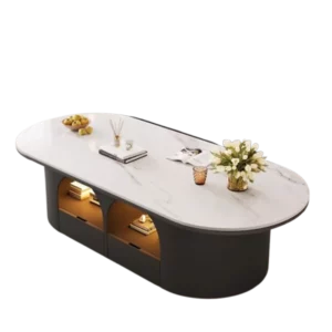 Standing Moving Coffee Table Luxury Modern Living Room Storage Designer Organizer Side Table Dinner Couchtisch Home Furniture - Image 6