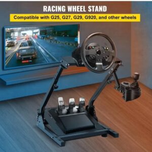 DEADSKULL Adjustable Racing Steering Wheel Stand Compatible with All Steering Wheels & Pedals on The Market - Image 3