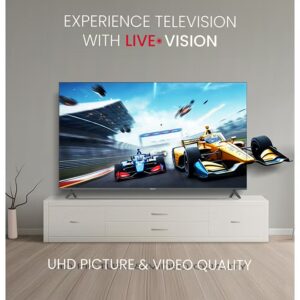 Nobel 85-Inch 4K UHD Google TV , Dolby Sound & Voice Control, Android 14, Smart TV, Netflix YouTube Prime, Wi-Fi & Bluetooth Connectivity – UHD85G (1 Year Warranty) UHD85G Black - Image 4