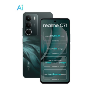 realme C71 Dual SIM 6000mAh Battery 256GB 8GB Forest Owl - International Version - Image 1