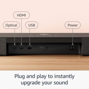 Amazon Fire TV Soundbar Plus with subwoofer and surround sound speakers (newest model), 5.1 channel, Dolby Atmos, clear dialogue - Image 3